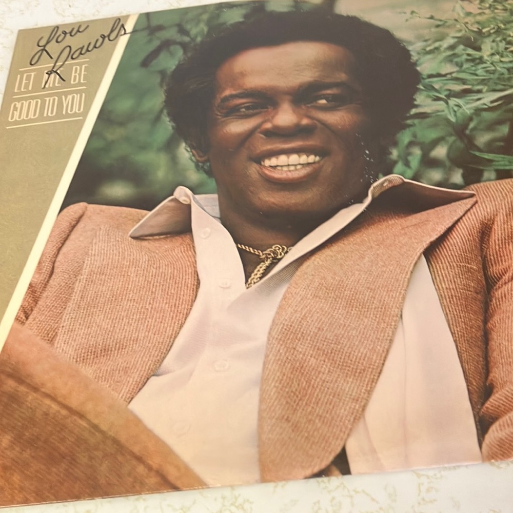 Lou Rawls Let Me Be Good to You Vinyl Record